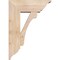 Ekena Millwork Legacy Traditional Smooth Bracket w/ Offset Brace, Douglas Fir, 7 1/2"W x 20"D x 28"H BKT0806X20X28LEC01SDF - alternate 3